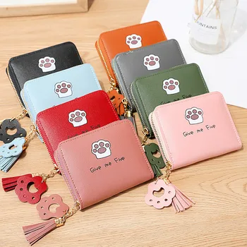 Новейший креативный Корейский женский кошелек, сумка на молнии, кошелек, карман для карт, простая и универсальная женская сумка, занимающая много места.