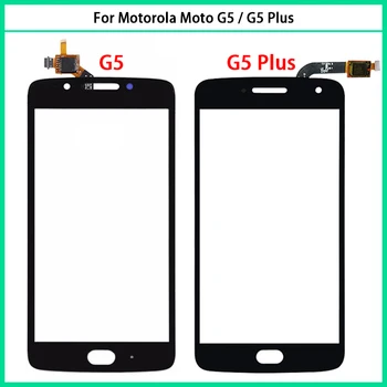 Новый Сенсорный Экран Для Motorola Moto G5 XT1672 G5 Plus XT1687 XT1684 Сенсорная Панель Дигитайзер Сенсор ЖК Замена Переднего Стекла