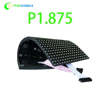Внутренняя гибкая светодиодная видеостена с мягким светодиодным модулем, полноцветная /матрица мягкой светодиодной панели P1.875 P2 P3 P2.5