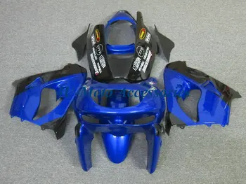 Комплект мотоциклетных Обтекателей Подходит для Kawasaki Ninja ZX-9R 98 99 ZX 9R Кузов ZX9R 1998 1999 Впрыск ABS Синий Черный