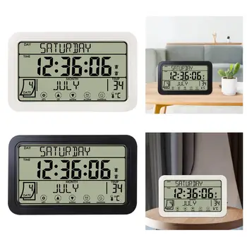 Электронные настенные часы-будильник Бесшумный будильник для домашнего прикроватного столика
