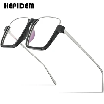 Оправа для очков из ацетата ГЕПИДЕМА, мужские новые квадратные очки большого размера, женские оптические очки в большой оправе, Очки 50257