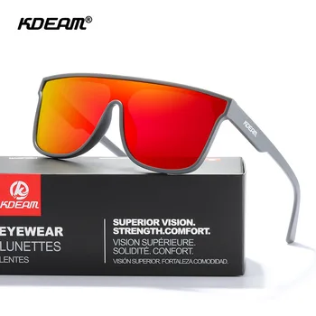 KDEAM Woman 2023 Поляризованные солнцезащитные очки для вождения автомобиля Красочные уличные очки для мужчин с линзами UV400