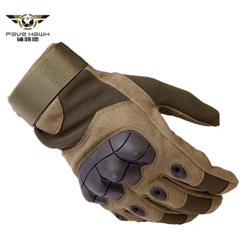 Тактические перчатки Военные Армейские боевые перчатки для страйкбола стрельбы пейнтбола Велосипедного снаряжения с твердым карбоновым костяшкомпальцевые перчатки