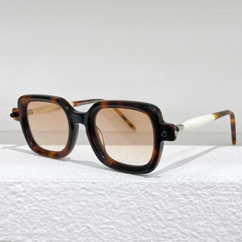 Матовые черные квадратные солнцезащитные очки Maske P4 неправильной формы, роскошные мужские модные высококачественные солнечные очки, женские классические дизайнерские очки