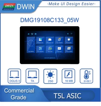 Новый смарт-экран Dwin 13,3 дюйма 2K HD, 1920 * 1080, коммерческого класса с IPS-экраном для Arduino /STM/ESP32