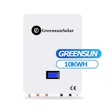 Greensun 10Kwh Литий-ионные Аккумуляторы Lifepo4 48v 200ah Powerwall Аккумулятор Для хранения Солнечной Энергии