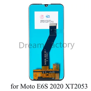 5ШТ ЖК-Дисплей С Сенсорным Экраном Digitizer В Сборе Замена для Motorola Moto E6S 2020 XT2053