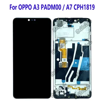 Для OPPO A3 PADM00 CPH1837 PADT00 ЖК-дисплей С Сенсорным Экраном и Цифровым Преобразователем В сборе Для Oppo F7 CPH1819 CPH1821