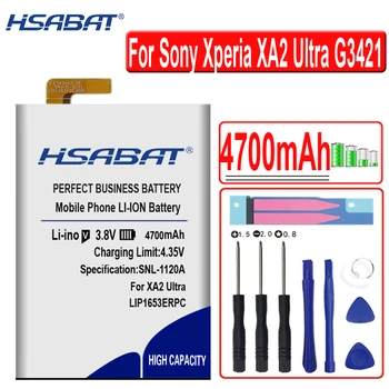 HSABAT 4700 мАч LIP1653ERPC Аккумулятор для Sony Xperia XA2 Ultra G3421 G3412 XA1 Plus Dual H4213