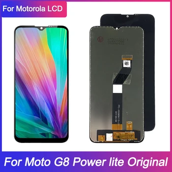 Новый Оригинальный Для Motorola Moto G8 Power Lite XT2055-2 XT2055 ЖК-дисплей С Сенсорным Экраном В Сборе, Дигитайзер, Замена Экрана