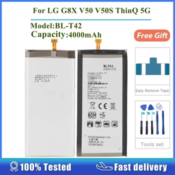 Для LG G8X V50 V50S ThinQ 5G BL-T42 Замена Запасных Частей Мобильного аккумулятора 4000 мАч
