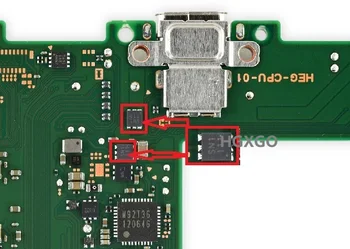 10 шт./лот для Nintendo Switch OLED SN1 M6 mosfet микросхема для ремонта материнской платы Небольшая составная часть