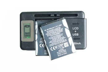 Сменный аккумулятор Ciszean 2x890mah BL-5B + ЖК-зарядное устройство для Nokia Для Nokia 6070/6080/6120/6120C/6121C/7260/7360/7620/ N80 ect