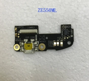 10 шт./лот USB зарядное устройство гибкий кабель для ASUS Zenfone 2 ZE550ML ZE551ML USB зарядка с микрофоном Mic