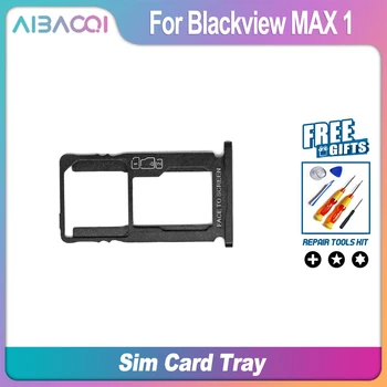 Новый держатель Sim-карты AiBaoQi 100% оригинальный держатель лотка для sim-карты для смартфона Blackview Max 1
