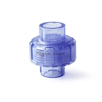 1 шт. Внутренний диаметр 20 мм, ПВХ Прозрачный синий штуцер, ПВХ Смазочное масло В качестве быстроразъемного фитинга для подачи воды