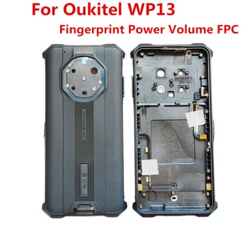 Новый оригинал для телефона Oukitel WP13, чехол для батарейного отсека, прочный каркас + FPC для регулировки громкости питания + Кабель для отпечатков пальцев, датчик кнопки