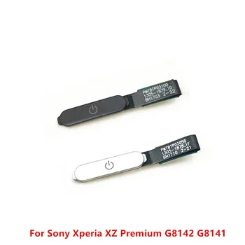 Для Sony Xperia XZ Premium G8142 G8141 Переключатель Включения/Выключения Питания Кнопка Отпечатка пальца Touch ID Лента Гибкий Кабель Замена Ремонтная деталь