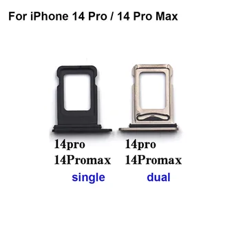 Для iphone 14 Pro Протестирован Хороший лоток для держателя sim-карты, слот для карт для iphone 14 Pro Max, Запасные части для держателя sim-карты