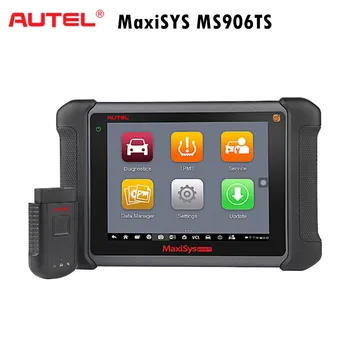 Autel MaxiSys MS906TS OBD2, двунаправленный диагностический сканер с функциями TPMS, кодирование ECU 33+ услуг