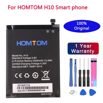 Новый 100% Оригинальный Высококачественный Аккумулятор H10 Для Homtom H10 Battery 3500mAh Сменные Батареи Смартфона Batteria + Бесплатные Инструменты