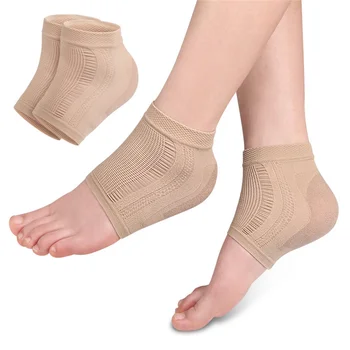Гель для ухода за ногами Силиконовый чехол для ног Гелевые носки для пяток Увлажняющие Носки для пяток С трещинами На коже Ног Защитный коврик для ухода за ногами Носок для пятки 2023