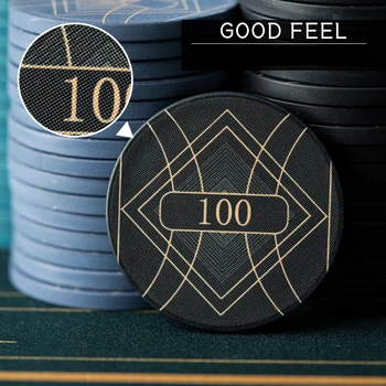 10 шт./лот, 10 г Керамических фишек для покера Texas Hold'em, профессиональные фишки для развлечений в казино, европейские фишки для покера, качественные фишки для хорошего самочувствия.