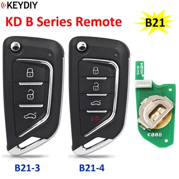 KEYDIY KD900 URG200 Mini KD KD-X2 KD-MAX 3/4 Кнопки Серии B Оригинальный Универсальный Пульт дистанционного управления KD Remote Car Key B21 B21-3 B21-4