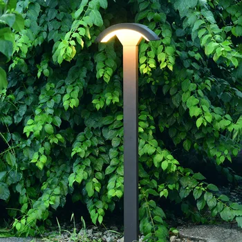 Современный минималистичный Уличный Водонепроницаемый светодиодный светильник для газона 85 ~ 265 В, Вилла, Сад, Двор, пейзаж, Уличный свет