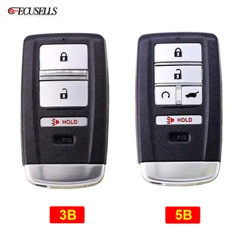 3/5 Кнопка Smart Prox Remote Car Key Shell Чехол Для корпуса FCC ID: KR5V1X 7812D-V1X для Acura MDX RDX ILX TLX 2014-2019