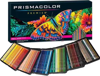 Caixa De Lápis De Cor Prismacolor Premier 150 Ядер,Sanford Prismacolor Premier Estojo 48 72 Ядра,Prismacolor 24 Тонны De Pele