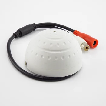 Мини-звуковой монитор DC 9V-12V Аудиомониторинг Устройство для прослушивания звука для IP-камеры видеонаблюдения Система домашней безопасности