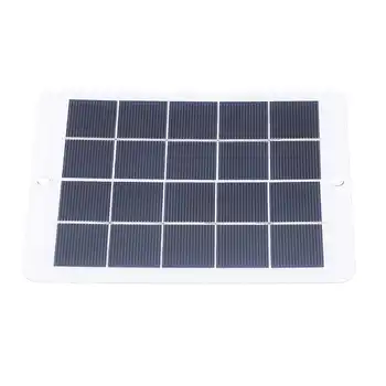 Солнечная зарядная панель Монокристаллическое кремниевое солнечное зарядное устройство для светодиодного освещения и мобильного питания