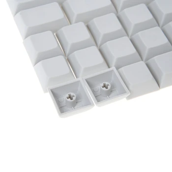 Заглушки для клавиш Pbt DSA с заглушками для механической игровой клавиатуры Ergodox с профилем DSA