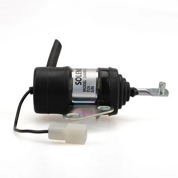 Электромагнитный клапан отключения подачи топлива для экскаватора-косилки Kubota RTV RTV900 16851-60014 052600-4530
