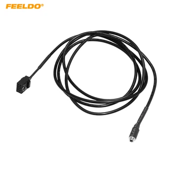 FEELDO 10шт 3,5 мм Разъем AUX Входного кабеля-адаптера Только Для BMW E46 С Головным Устройством Business CD Radio #HQ6253