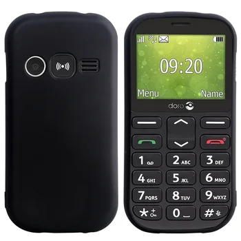 Чехол для телефона Doro 1360 1362 TPU силиконовый мягкий чехол, защитный черный тонкий чехол