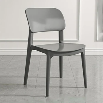 Модные современные обеденные стулья Дизайнерское кресло для гостиной и офиса класса люкс Белые шезлонги середины века Salle Manger Мебель для дома T50CY